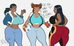 eloise_riffler, samira_boudouce, victoria_melottra, foot_2_rue, futbol_callejero