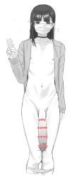 original, deka_(deka_4242), 1boy, arm_at_side, choker