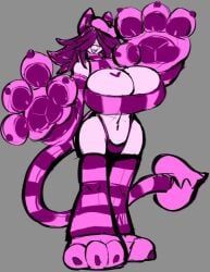 anthro, cat_ears, cat_smile, feline_features, long_tail
