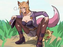 ahri, ahri_(league_of_legends), popstar_ahri, teemo, teemo_(lol)