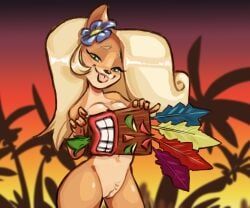 aku_aku, coco_bandicoot, activision, crash_bandicoot_(series), butterbeater