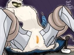 radiance_(hollow_knight), hollow_knight, frank_the_tank, anthro, bed_break