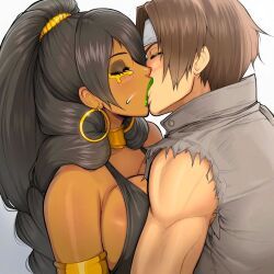farah, kyo_kusanagi, egyptian_mythology, king_of_fighters, legend_of_queen_opala