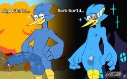 berdly, deltarune, undertale_(series), johnithanial, anthro