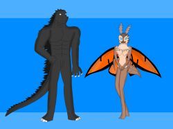 godzilla, mothra, godzilla_(series), monsterverse, mothra_(series)