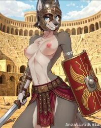 tala_(fluff-kevlar), anzatiridonia, 1girls, anthro, arena