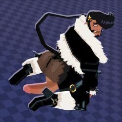 bruno_(cxckparty), cxckparty, 1boy, cock_out_of_pants, dick_out