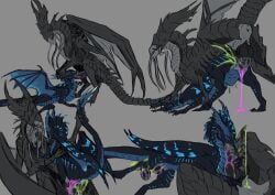dark_the_xenodragon, xenomorph, alien_(franchise), european_mythology, mythology