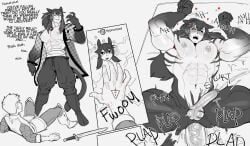 original_character, original, cheesecrumbles, 2boys, 2males