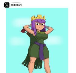 archer_(clash_of_clans), archer_(clash_royale), archer_queen_(clash_of_clans), archer_queen_(clash_royale), clash_(series)