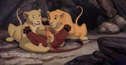 kiara_(the_lion_king), kovu_(the_lion_king), nala_(the_lion_king), disney, the_lion_king