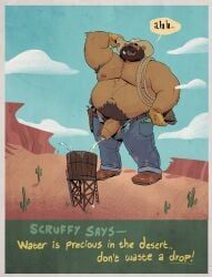 scruffy_(scruffybeast), dramamine, anthro, armpit_hair, armpit_tuft