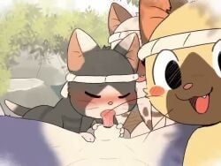 palico, monster_hunter, zackary911, 4_fingers, anal