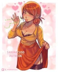 penny_(stardew_valley), stardew_valley, sarunacuso, big_breasts, cleavage
