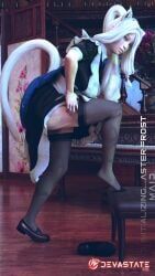 aster_frost, devastate_xiii, obsidian_frost, bangs, blue_eyes