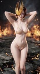 _, pubg, pubg_mobile, amber_eyes, auburn_hair
