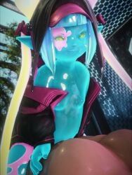 lalafell, sugar_riot, final_fantasy_xiv, blue_body, blue_skin
