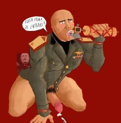 benito_mussolini, cock, fascism, hot, on_knees
