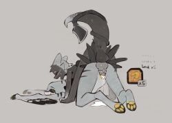 avali, xavier_cerca_(anunusedaccount), anthro, anus, ass_up
