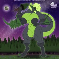 kaya_(knockedoutdragon), nargacuga, capcom, monster_hunter, knockedoutdragon