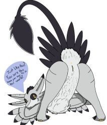 anonymous_artist, anthro, anus, ass_up, biped