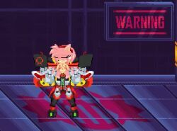 amy_rose, e-123_omega, project_x_love_potion_disaster, sonic_(series), sonic_the_hedgehog_(series)