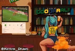 brazilian_miku, vocaloid, ketrita, 1girl, 1girls