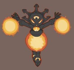 smolderdash, activision, skylanders, skylanders:_swap_force, belly_overhang