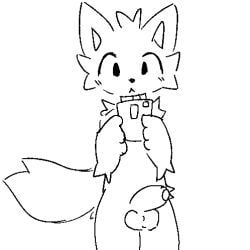 silly_cat_(mauzymice), unknown_artist, anthro, arm_tuft, black_nose