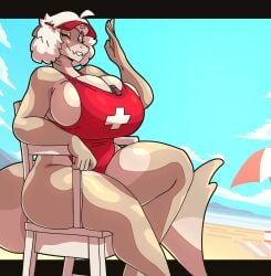 dawn_(slightlysimian), slightlysimian, 1girls, anthro, aquatic