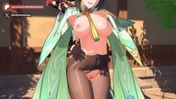 aether_(genshin_impact), xianyun_(genshin_impact), genshin_impact, hoyoverse, mihoyo