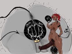 eme_(lumystical), eraina, lumystical, ballbusting, big_areola