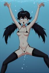 peppina_ramen_(ketartdragon), peppina_and_the_magical_tower_of_pizza, sexfightfun, 1girls, asphyxiation