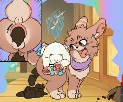 tianlu_(fabulous_beasts), tuye_(fabulous_beasts), fabulous_beasts, smellyroob, anthro