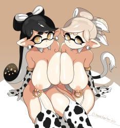 callie_(splatoon), inkling, marie_(splatoon), splatoon_(series), yuta_agc