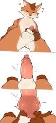 lex_(l3xic), hirofumi_kumori, 3_panel_comic, animal_genitalia, animal_penis