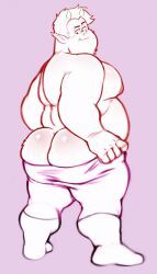 asmodeus_(dead_end:_paranormal_park), dead_end:_paranormal_park, hunnipanda, 1boy, ass