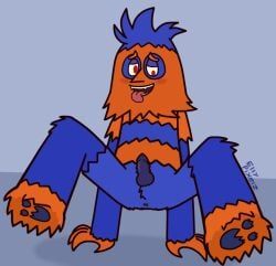 mikey_simon, kappa_mikey, after_transformation, anthro, anus