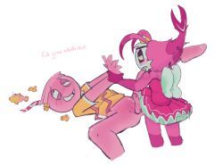 fairy_godmother_shrimpo, finn_(dandy's_world), flowery_punch_finn, shrimpo_(dandy's_world), dandy's_world
