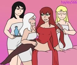 black_cat_(marvel), cindy_moon, felicia_hardy, gwen_stacy, mary_jane_watson