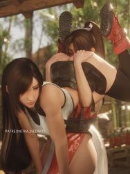 mai_shiranui, tifa_lockhart, fatal_fury, final_fantasy, final_fantasy_vii