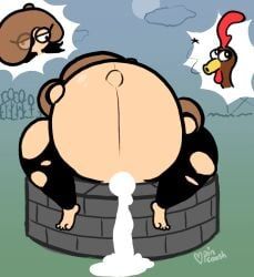 mort_the_chicken, mushroom_toppin, pizza_tower, toppin_gals_minus8, pincoosh