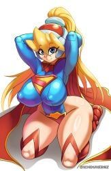 ciel_(mega_man), supergirl, supergirl_(cosplay), capcom, mega_man