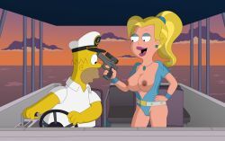 francine_smith, homer_simpson, 20th_century_studios, american_dad, the_simpsons