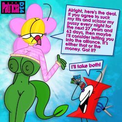 flower_(bfdi), pin_(bfdi), battle_for_bfb, battle_for_bfdi, battle_for_dream_island
