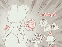 carrie_krueger, gumball_watterson, jamie_(tawog), masami_yoshida, penny_fitzgerald