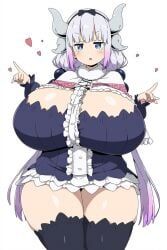 kanna_kamui, miss_kobayashi's_dragon_maid, 1girls, aged_up, solo