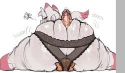 imaspacebar_(character), imaspacebar, 1girls, anthro, anthro_on_feral