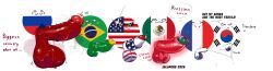countryballs, turch, american_flag, big_balls, big_penis