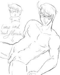 alfred_jones, america_(hetalia), axis_powers_hetalia, cocky, flaccid